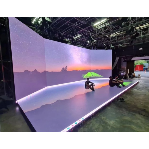LED Screen Solutions for 3D Film Shooting: Virtual Production with Fine-Pitch LED Walls